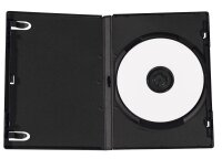 MediaRange 1er CD-/DVD-Hüllen schwarz, 5 St.