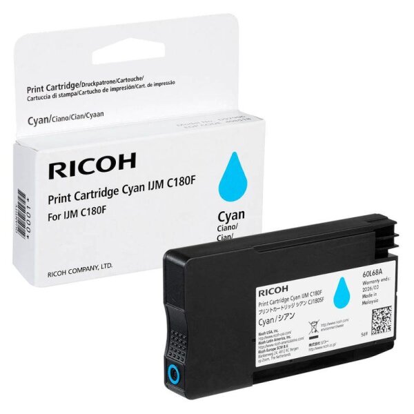 RICOH 408518 cyan Druckerpatrone