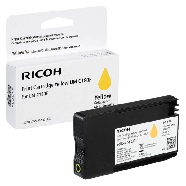 RICOH 408520 gelb Druckerpatrone