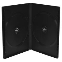 MediaRange 2er CD-/DVD-Hüllen schwarz, 5 St.