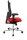 Topstar Bürostuhl Sitness X-Pander Plus, SI959WGT310 Stoff rot, Gestell alu