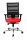 Topstar Bürostuhl Sitness X-Pander Plus, SI959WGT310 Stoff rot, Gestell alu