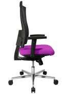 Topstar Bürostuhl Sitness X-Pander Plus, SI959WGT330 Stoff lila, Gestell alu
