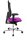 Topstar Bürostuhl Sitness X-Pander Plus, SI959WGT330 Stoff lila, Gestell alu