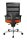 Topstar Bürostuhl Sitness X-Pander Plus, SI959WGT340 Stoff orange, Gestell alu