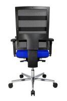 Topstar Bürostuhl Sitness X-Pander Plus, SI959WGT380 Stoff blau, Gestell alu