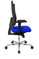 Topstar Bürostuhl Sitness X-Pander Plus, SI959WGT380 Stoff blau, Gestell alu
