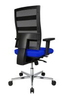 Topstar Bürostuhl Sitness X-Pander Plus, SI959WGT380 Stoff blau, Gestell alu