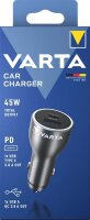 VARTA Kfz-Ladeadapter schwarz, 45 Watt / VA