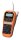 brother P-touch E110 Beschriftungsgerät schwarz, orange