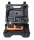 brother P-touch E110VP Beschriftungsgerät schwarz, orange