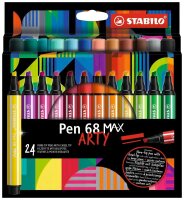 STABILO Arty Filzstifte farbsortiert, 24 St.