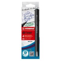 STABILO dr!ver Filzstifte farbsortiert, 4 St.