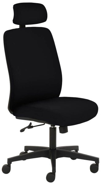 Mayer Bürostuhl myTRITON, 2229 KS 26 397 Stoff schwarz, Gestell schwarz