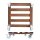 WAGNER® design yourself Pflanzenroller GH 0870 Holz dunkelbraun quadratisch 45,0 x 45,0 x 13,0 cm, 1 St.