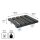 WAGNER® design yourself Pflanzenroller WPC GH 0540 Kunststoff anthrazit quadratisch 38,5 x 38,5 x 11,2 cm, 1 St.