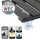 WAGNER® design yourself Pflanzenroller WPC GH 0540 Kunststoff anthrazit quadratisch 38,5 x 38,5 x 11,2 cm, 1 St.