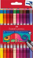 FABER-CASTELL Filzstifte farbsortiert, 20 St.
