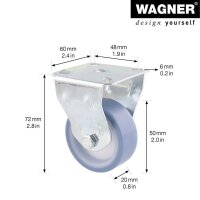 WAGNER® design yourself Apparate-Bockrolle EDO RO...