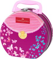 FABER-CASTELL Connector Handtasche Filzstifte farbsortiert, 33 St.
