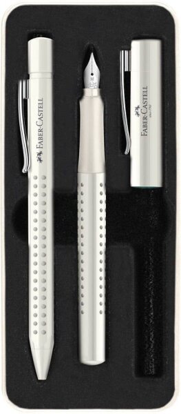 FABER-CASTELL Schreibset Grip 2010 weiß