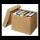 Nestler Kartons mit abnehmbarem Deckel 43,8 x 38,5 x 33,6 cm, 20 St.