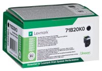Lexmark 71B20K0  schwarz Toner