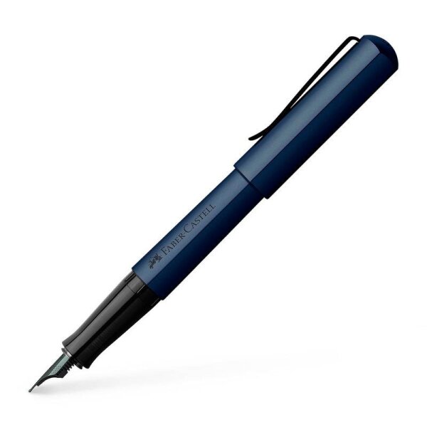 FABER-CASTELL Hexo Patronenfüller dunkelblau M (mittel)