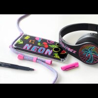FABER-CASTELL Neon Permanentmarker farbsortiert 1,5 mm, 6 St.