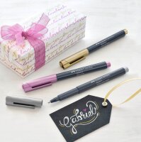 FABER-CASTELL Metallic Permanentmarker farbsortiert 1,5...