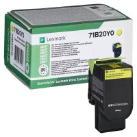 Lexmark 71B20Y0  gelb Toner