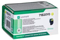 Lexmark 71B20Y0  gelb Toner