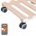 WAGNER® design yourself Pflanzenroller GH 0438 Holz buche quadratisch 34,0 x 34,0 x 7,7 cm, 1 St.