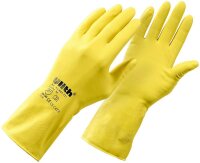 Ulith unisex Gummihandschuhe gelb Größe L, 1 Paar