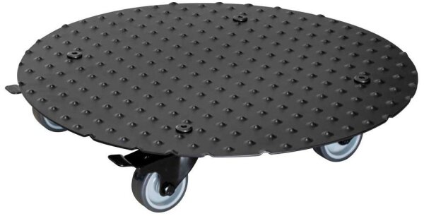WAGNER® design yourself Pflanzenroller GH 7006 Metall, Ø 38,0 cm schwarz rund, 1 St.