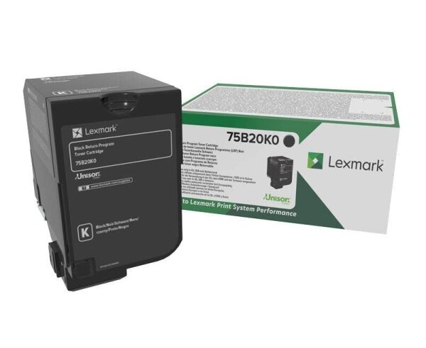 Lexmark 75B20K0  schwarz Toner