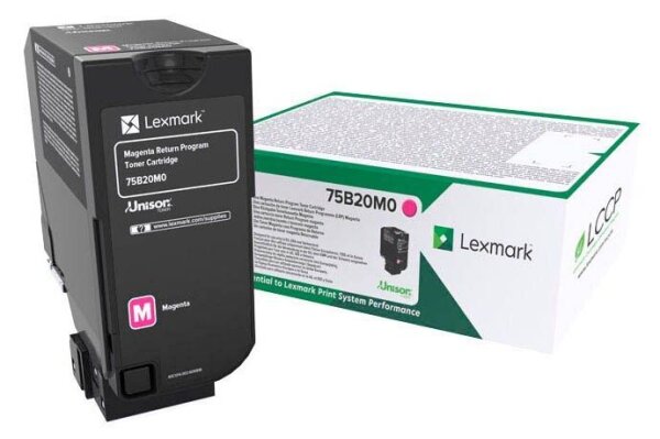 Lexmark 75B20M0  magenta Toner