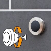 WAGNER® design yourself EH 5140 Türstopper Zinkdruckguss, Vollgummi
