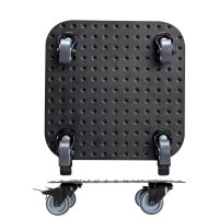 WAGNER® design yourself Pflanzenroller GH 7008 Metall schwarz quadratisch 29,0 x 29,0 x 7,0 cm, 1 St.