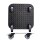 WAGNER® design yourself Pflanzenroller GH 7008 Metall schwarz quadratisch 29,0 x 29,0 x 7,0 cm, 1 St.