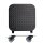 WAGNER® design yourself Pflanzenroller GH 7008 Metall schwarz quadratisch 29,0 x 29,0 x 7,0 cm, 1 St.