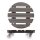 WAGNER® design yourself Pflanzenroller WPC GH 0556 Kunststoff, Ø 38,5 cm taupe rund, 1 St.
