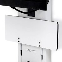 ergotron Monitor-Maus-Tastatur-Halterung StyleView Vertical Lift Behandlungszimmer 61-080-062 weiß für 1 Monitor, 1 Tastatur, 1 Maus, Wandhalterung