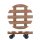 WAGNER® design yourself Pflanzenroller COUNTRY GH 0183 Holz, Ø 30,0 cm dunkelbraun rund, 1 St.