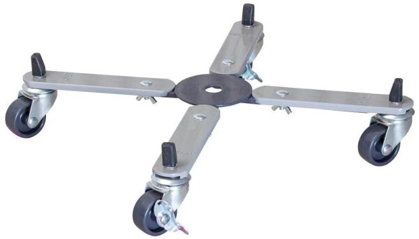 WAGNER® design yourself Pflanzenroller SUNCITY GH 0827 Metall grau eckig 32,0 - 46,0 x 32,0 - 46,0 x 5,9 cm, 1 St.