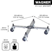 WAGNER® design yourself Pflanzenroller SUNCITY GH...