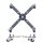 WAGNER® design yourself Pflanzenroller SUNCITY GH 0827 Metall grau eckig 32,0 - 46,0 x 32,0 - 46,0 x 5,9 cm, 1 St.