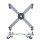 WAGNER® design yourself Pflanzenroller SUNCITY GH 0827 Metall grau eckig 32,0 - 46,0 x 32,0 - 46,0 x 5,9 cm, 1 St.