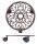 WAGNER® design yourself Pflanzenroller ANTIK GH 0925 Metall, Ø 29,0 cm dunkelbraun rund, 1 St.
