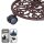 WAGNER® design yourself Pflanzenroller ANTIK GH 0925 Metall, Ø 29,0 cm dunkelbraun rund, 1 St.